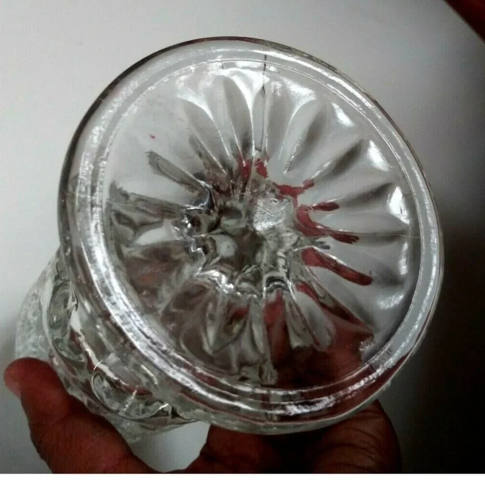 Anchor Hocking Wexford Diamond Glass 6 1/2